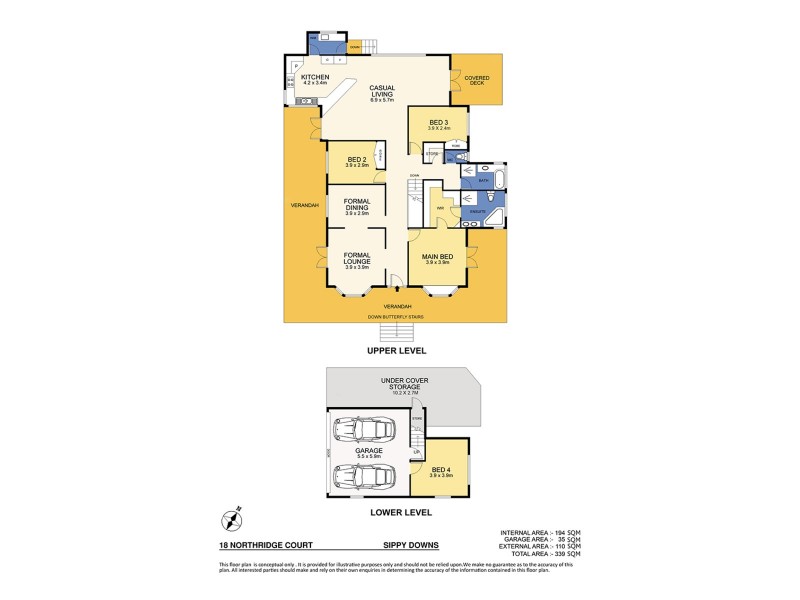 18 Northridge Court, Sippy Downs QLD 4556 Floorplan