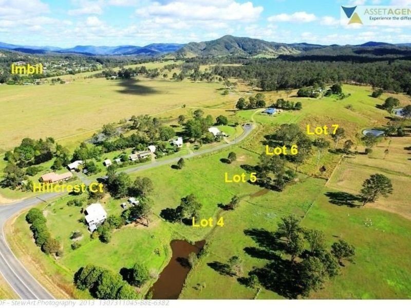 Lots 4, 5, 6, 7 & 9 Hillcrest Ct, Imbil QLD 4570