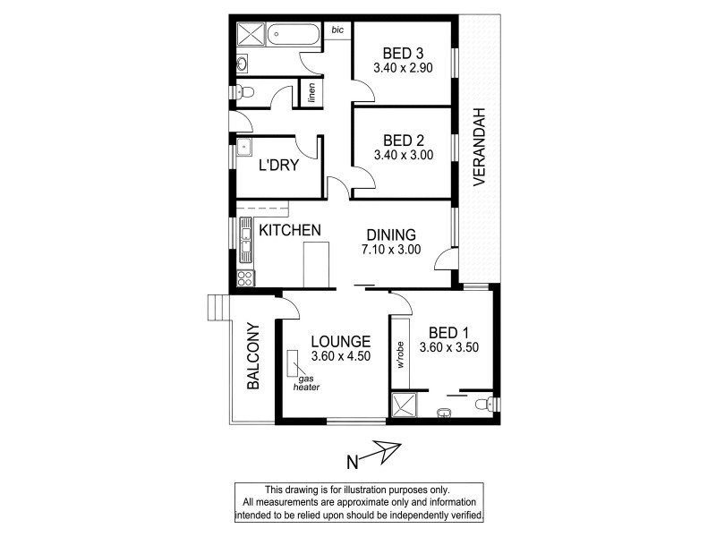 61 Acacia Street, Mount Gambier SA 5290 Floorplan