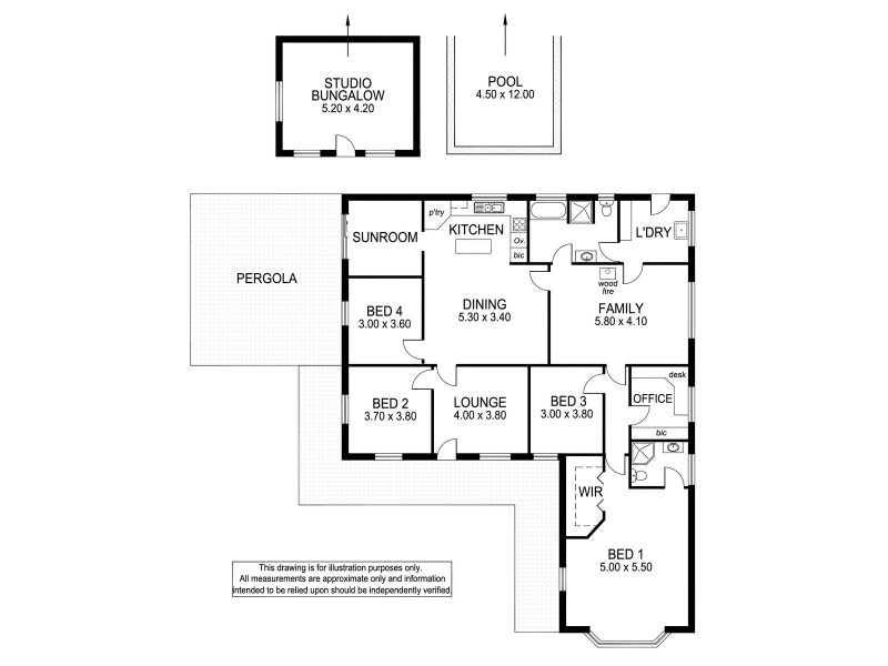 291 Poonada Road, Tantanoola SA 5280 Floorplan