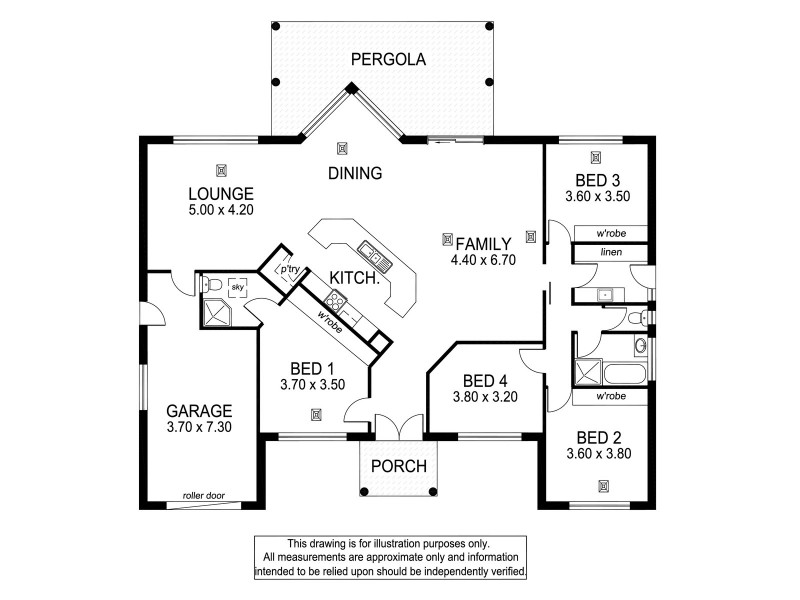 23 Navajo Drive, Mount Gambier SA 5290 Floorplan