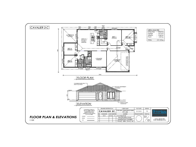 Lot 40 Telopea Court, Worrolong SA 5291 Floorplan