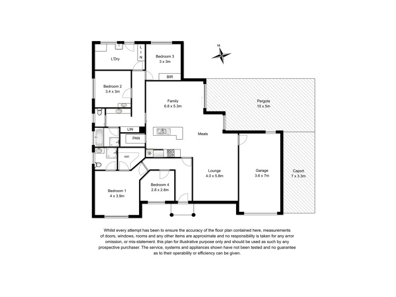 22 Auvale Crescent, Mount Gambier SA 5290 Floorplan