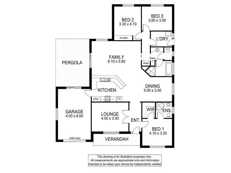 17 Patricia Court, Mount Gambier SA 5290 Floorplan