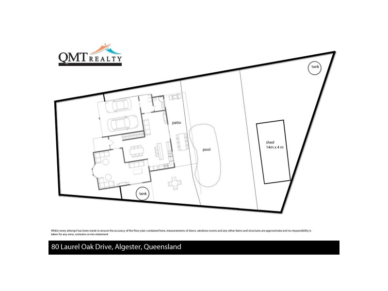 80 Laurel Oak Drive, Algester QLD 4115 Floorplan