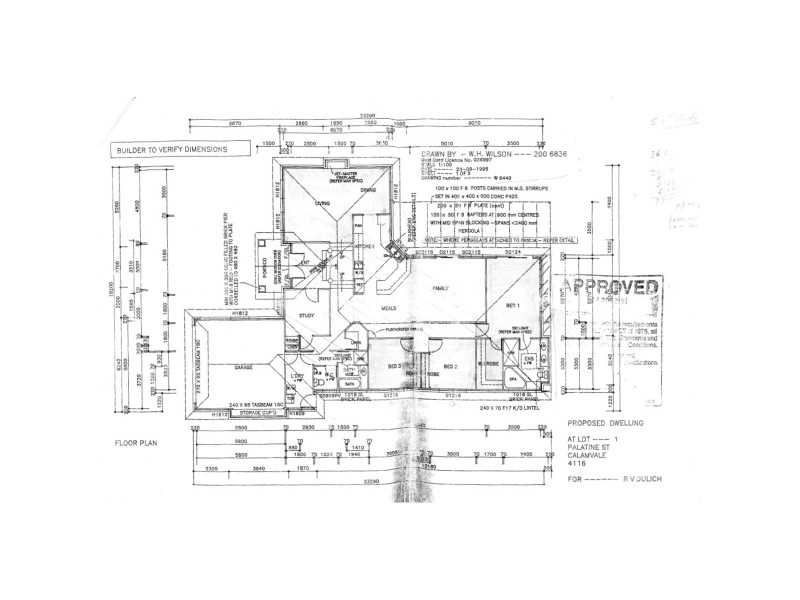 3 Palatine Street, Calamvale QLD 4116 Floorplan
