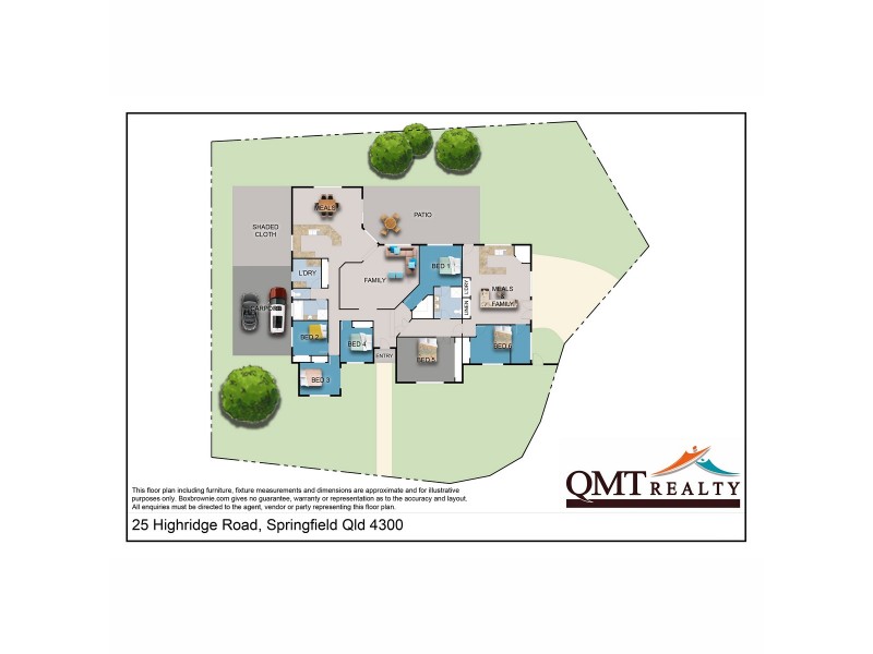 25 Highridge Road, Springfield QLD 4300 Floorplan