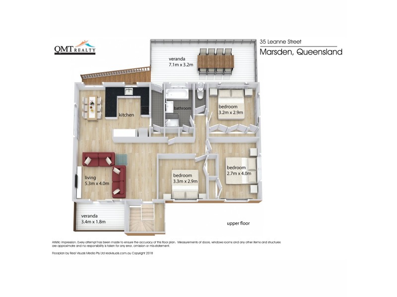 35 Leanne Street, Marsden QLD 4132 Floorplan