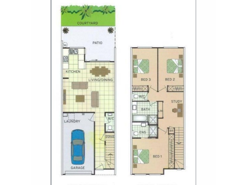 28/1 Cascade Drive, Underwood QLD 4119 Floorplan
