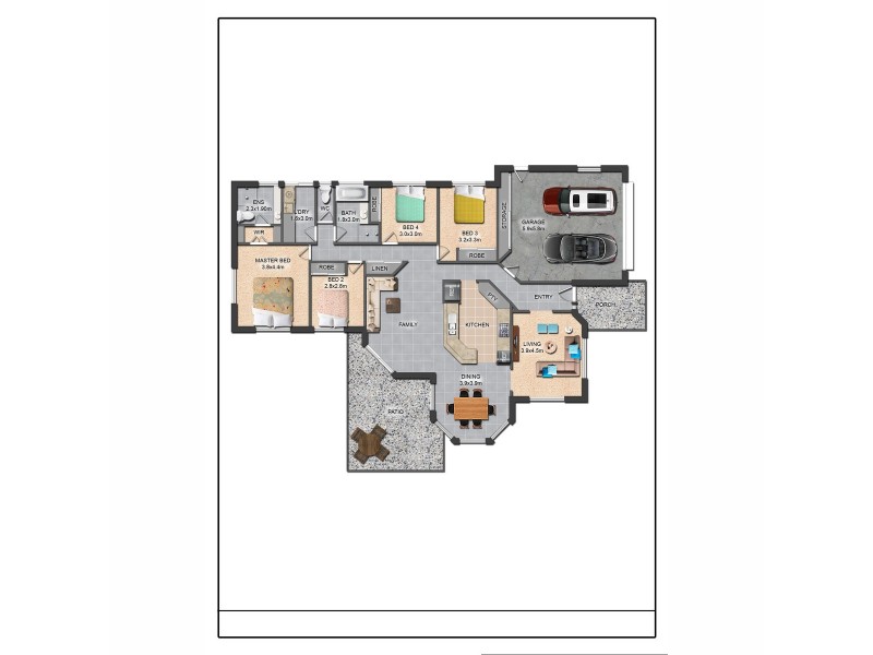 18 Shelduck Place, Calamvale QLD 4116 Floorplan