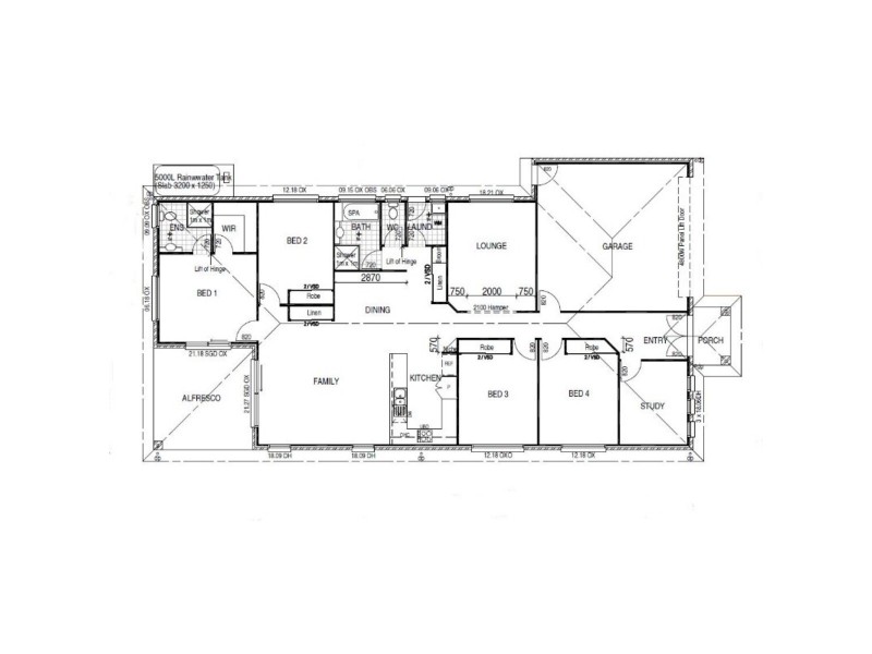 22 Hawthorne Street, Forest Lake QLD 4078 Floorplan