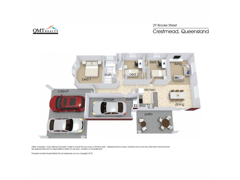 29 Brooke Street, Crestmead QLD 4132 Floorplan