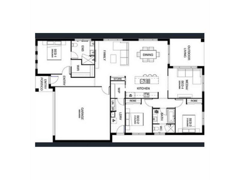 8 Miner Crescent, Pallara QLD 4110 Floorplan