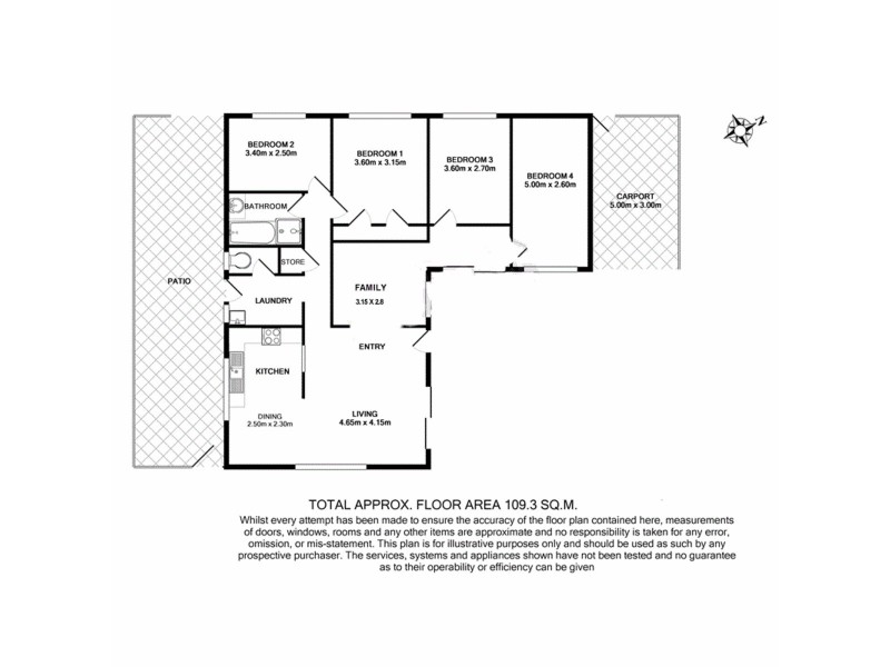 99 Silkwood Street, Algester QLD 4115 Floorplan