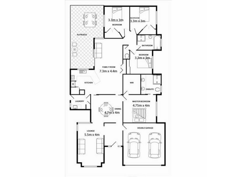 13 Pepperina Place, Drewvale QLD 4116 Floorplan