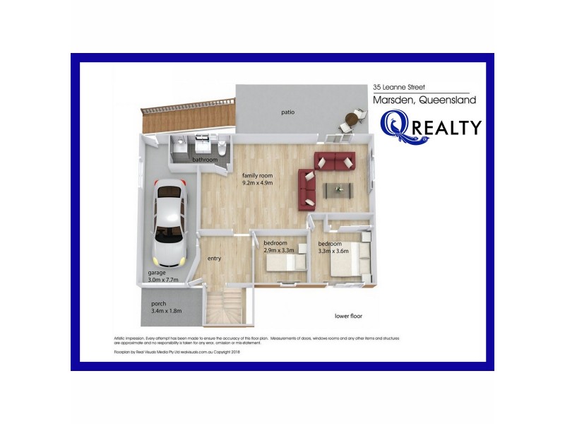 35 Leanne Street, Marsden QLD 4132 Floorplan
