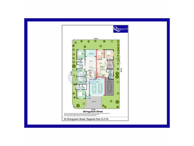 54 Stringybark Street, Regents Park QLD 4118 Floorplan