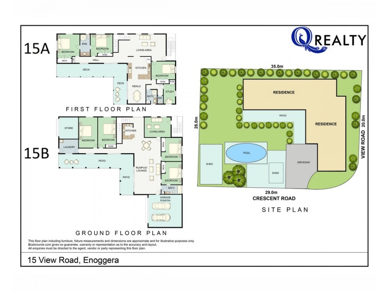 15A View Road, Enoggera QLD 4051 Floorplan