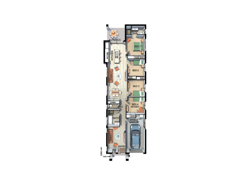 42A Cheihk Cresc, Collingwood Park QLD 4301 Floorplan
