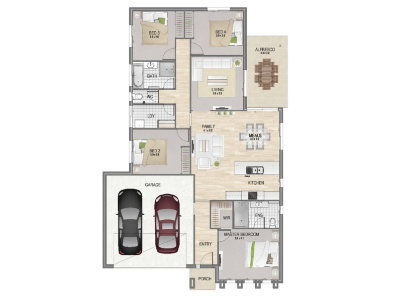 Lot 122 Bentleigh Street, Heathwood QLD 4110 Floorplan