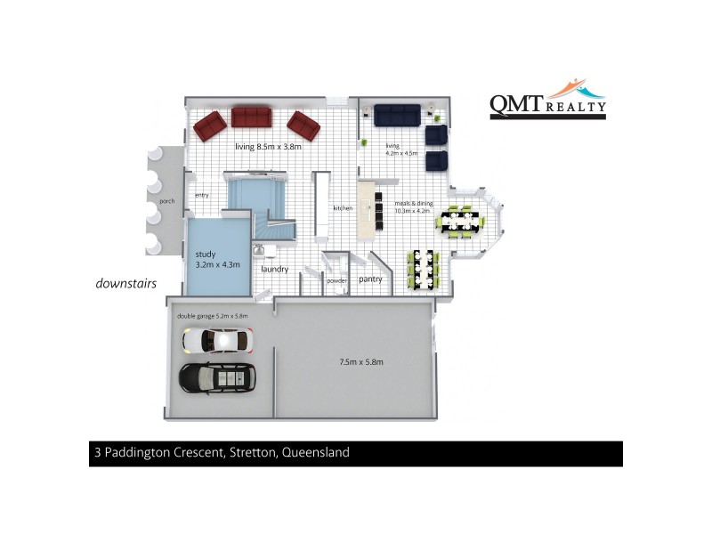 3 Paddington Crescent, Stretton QLD 4116 Floorplan