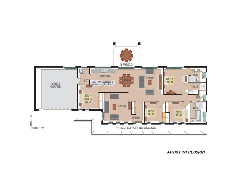 1 Petal Place, Yamanto QLD 4305 Floorplan