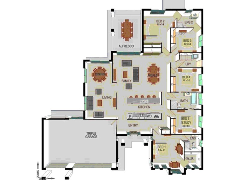 5 Lilly Court, Yamanto QLD 4305 Floorplan