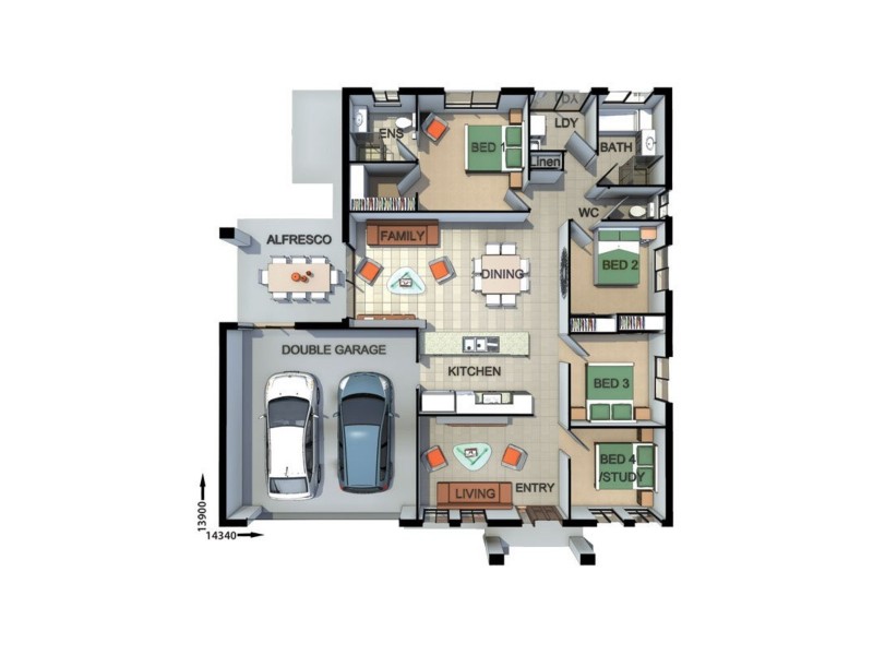 20 O’Kelly Court, Collingwood Park QLD 4301 Floorplan