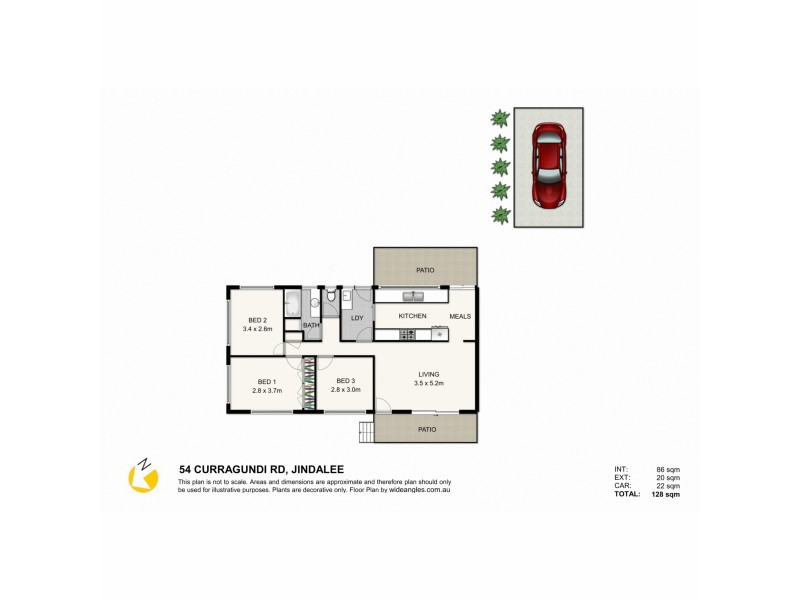 54 Curragundi Road, Jindalee QLD 4074 Floorplan