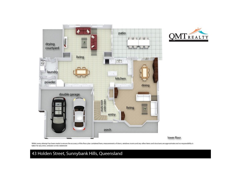 43 Holden Drive, Sunnybank Hills QLD 4109 Floorplan