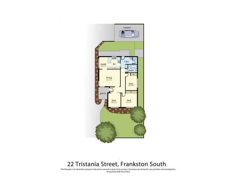 22 Tristania Street, Frankston South VIC 3199 Floorplan