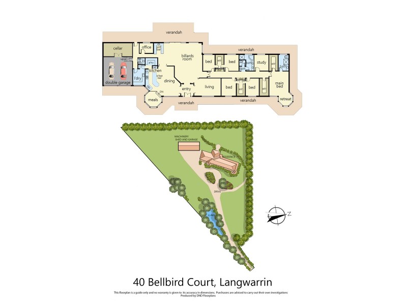 40 Bellbird Court, Langwarrin VIC 3910 Floorplan