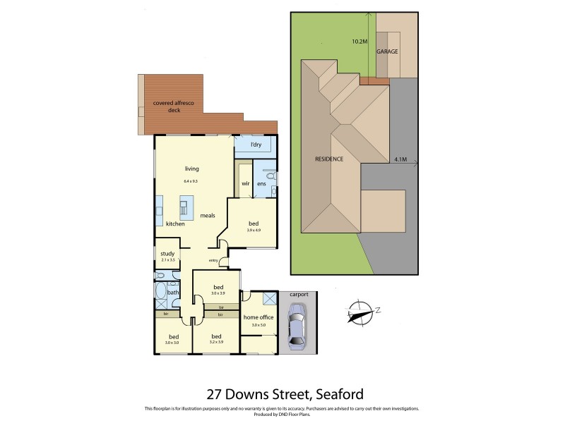 27 Downs Road, Seaford VIC 3198 Floorplan