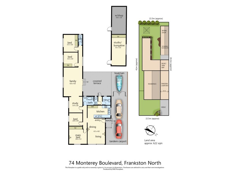 74 Monterey Boulevard, Frankston North VIC 3200 Floorplan