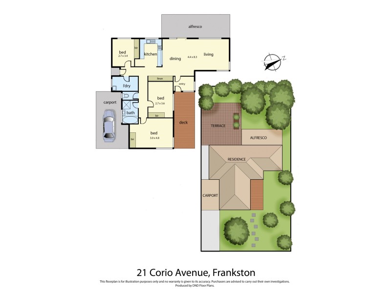 21 Corio Avenue, Frankston VIC 3199 Floorplan