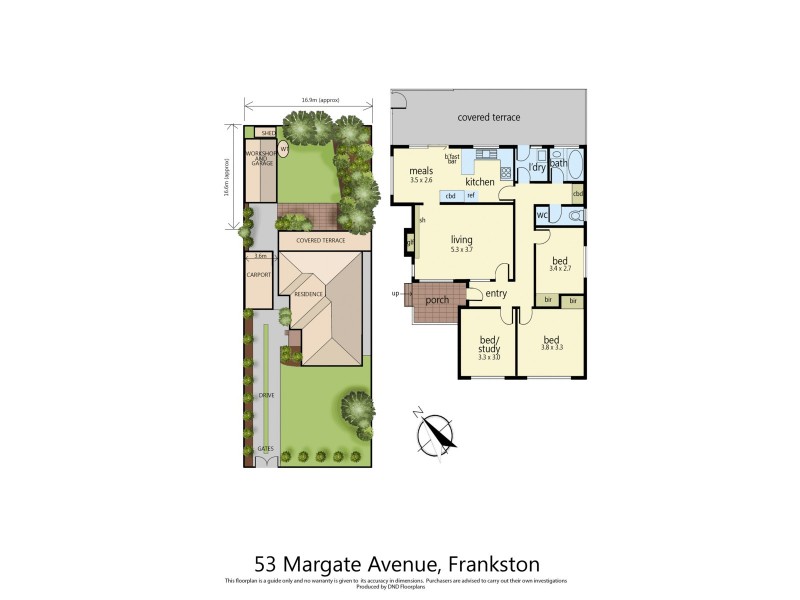53 Margate Avenue, Frankston VIC 3199 Floorplan