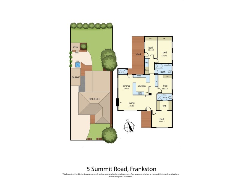 5 Summit Road, Frankston VIC 3199 Floorplan