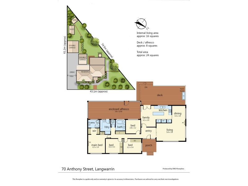 70 Anthony Street, Langwarrin VIC 3910 Floorplan