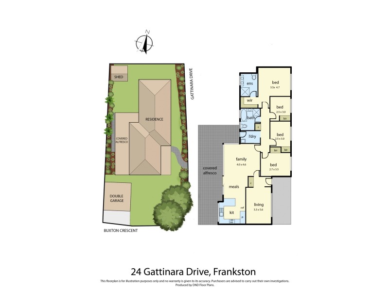 24 Gattinara Drive, Frankston VIC 3199 Floorplan