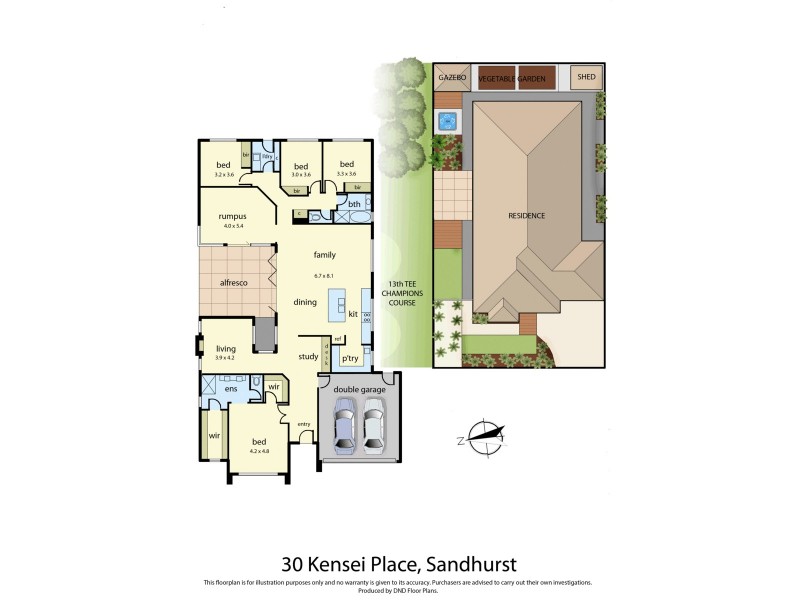 30 Kensei Place, Sandhurst VIC 3977 Floorplan