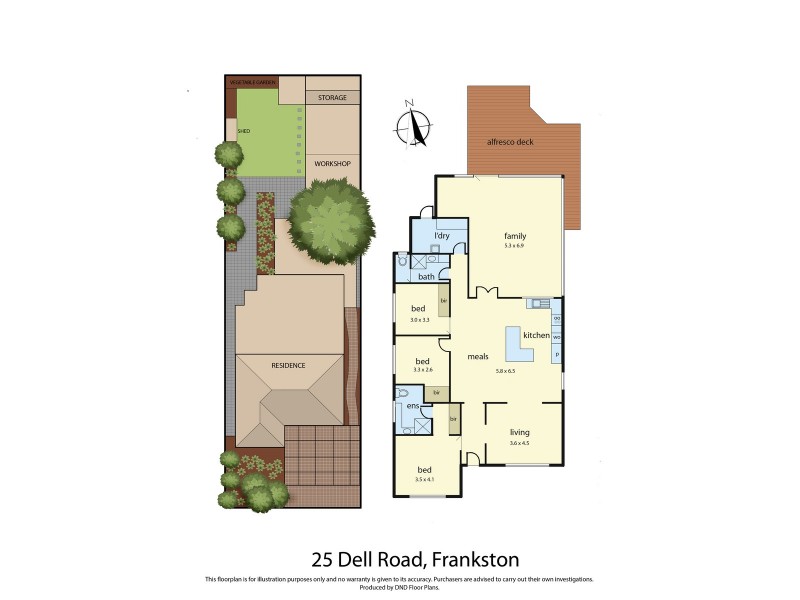 25 Dell Road, Frankston VIC 3199 Floorplan