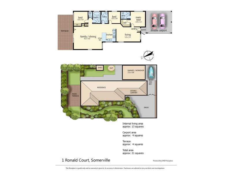 1 Ronald Court, Somerville VIC 3912 Floorplan
