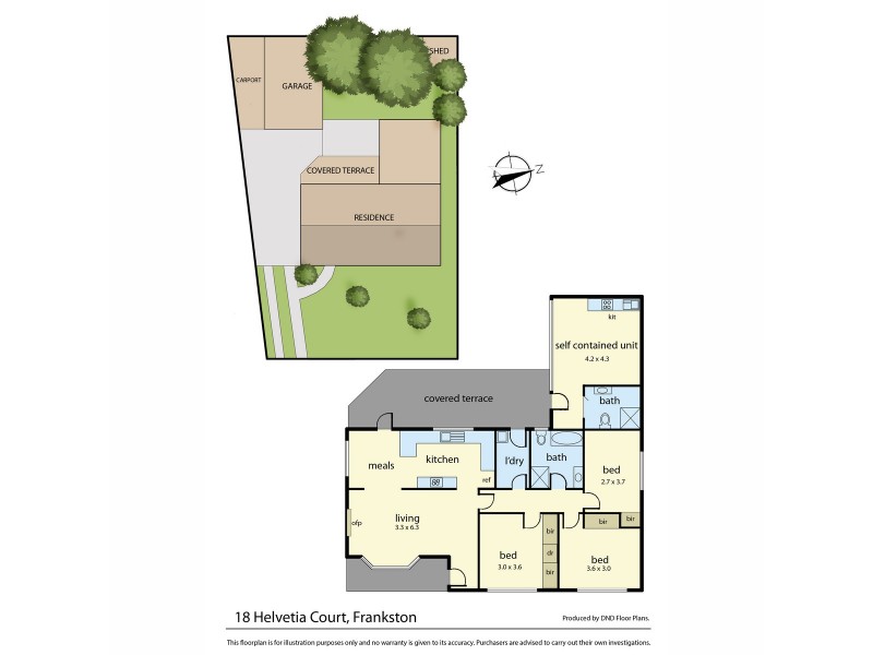 18 Helvetia Court, Frankston VIC 3199 Floorplan