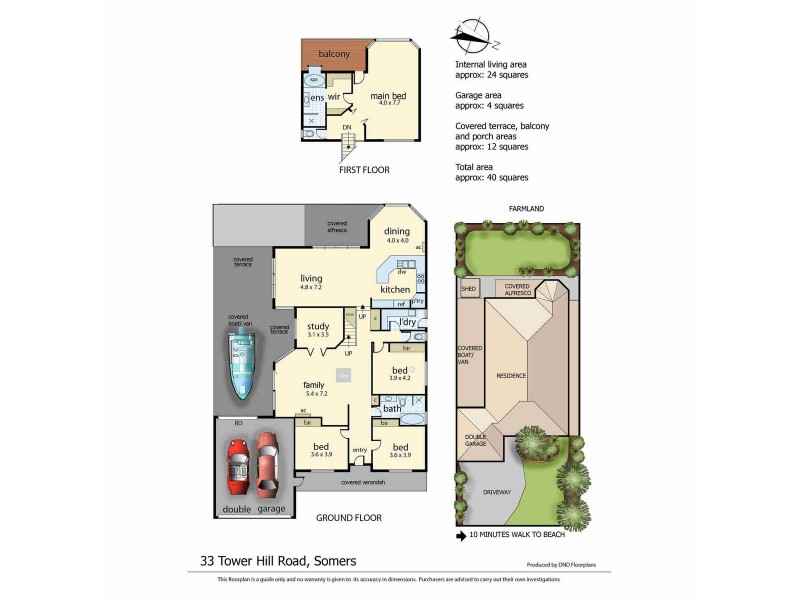 33 Tower Hill Road, Somers VIC 3927 Floorplan