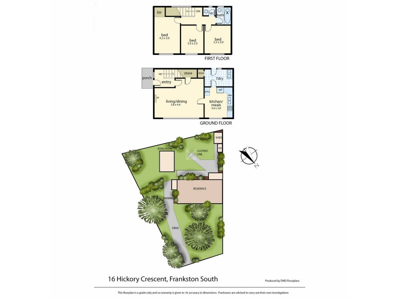 16 Hickory Crescent, Frankston North VIC 3200 Floorplan
