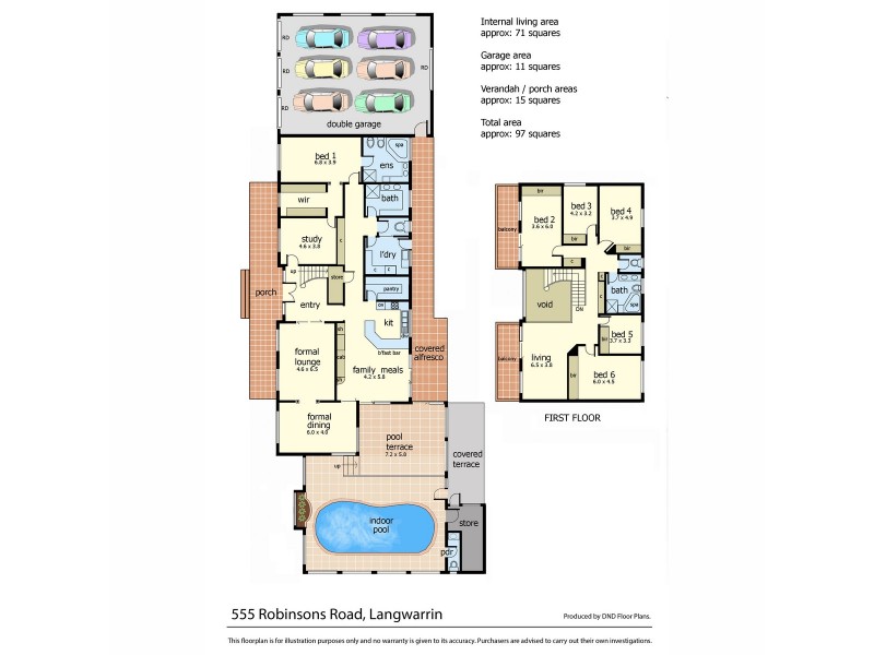 555 Robinsons Road, Langwarrin VIC 3910 Floorplan