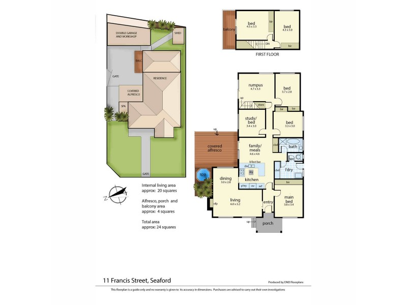11 Francis Street, Seaford VIC 3198 Floorplan