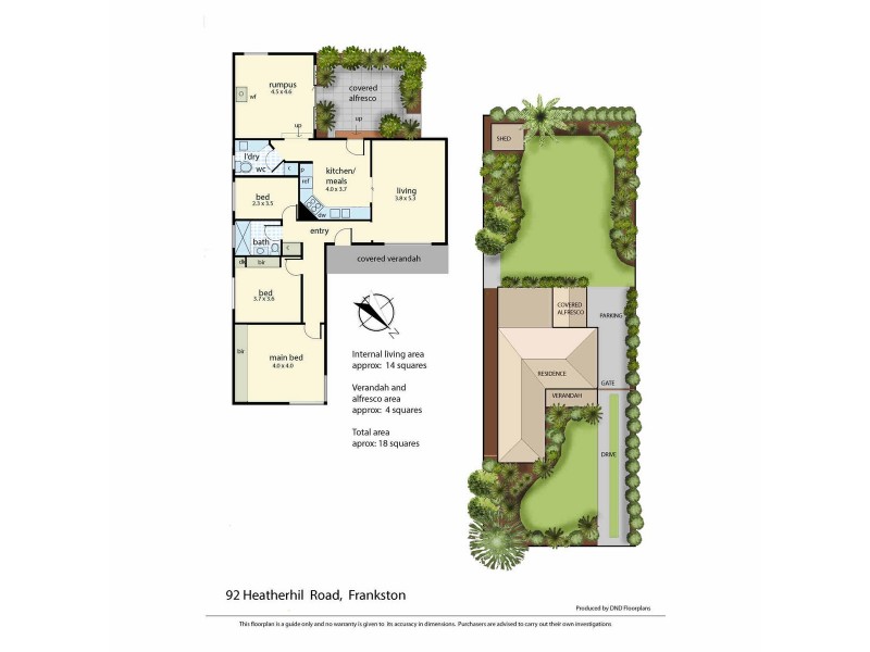 92 Heatherhill Road, Frankston VIC 3199 Floorplan