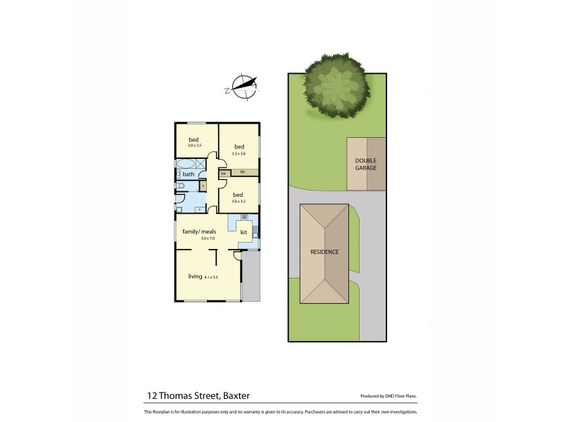 12 Thomas Street, Baxter VIC 3911 Floorplan
