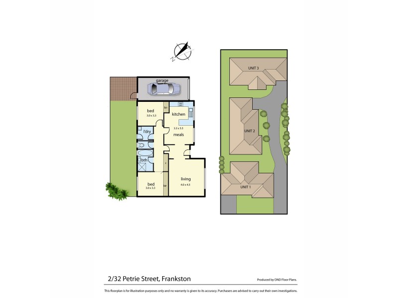 2/32 Petrie Street, Frankston VIC 3199 Floorplan